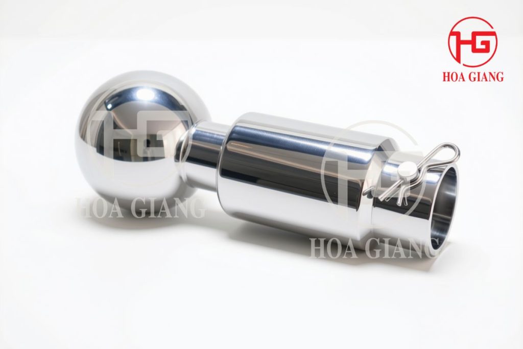 Quả cầu xoay inox vi sinh do Hoa Giang cung cấp